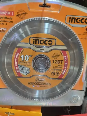 Ingco 10-Inch (254mm) 120T TCT Aluminium Cutting Saw Blade