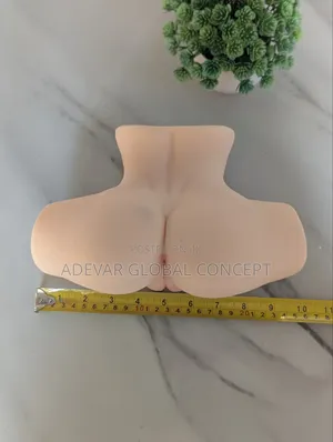 6 Inches Wide Leg 2in1 Butt and Vaginal Hole Masturbator for Men