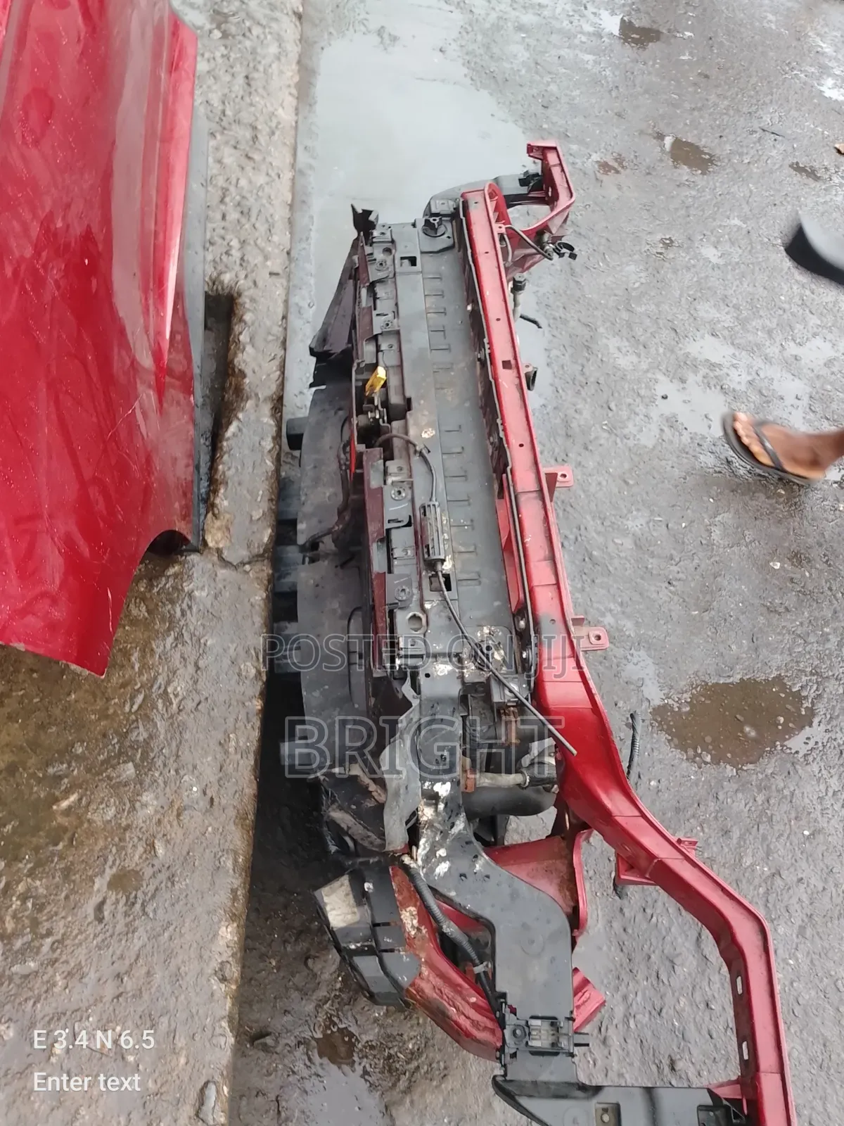 Complete Radiator, Beam & Front Cut