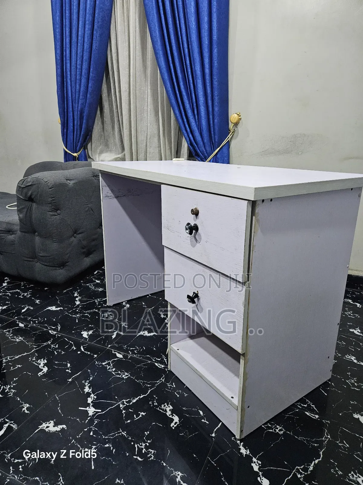 Office Desk (HDF Table) - White