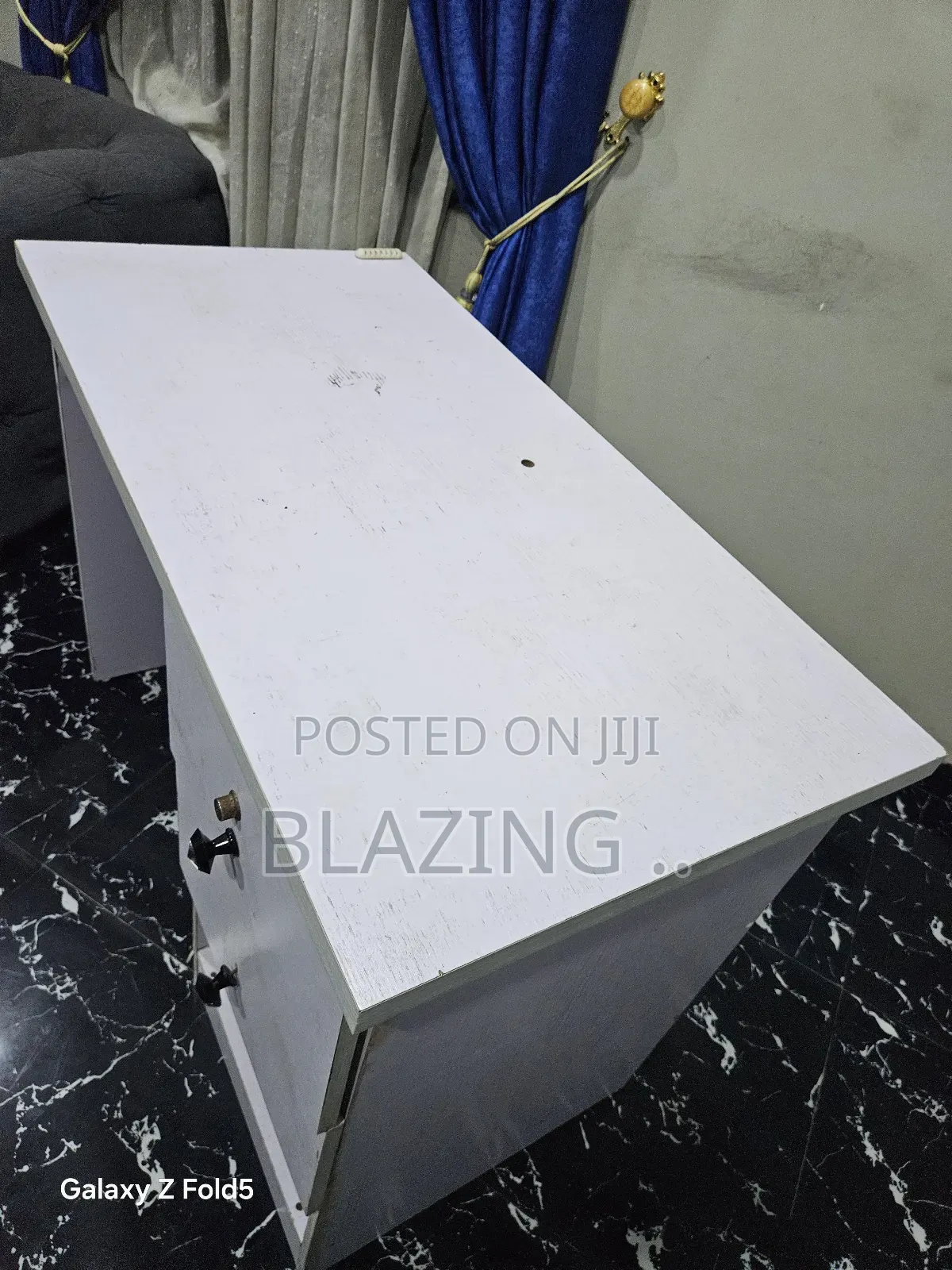 Office Desk (HDF Table) - White