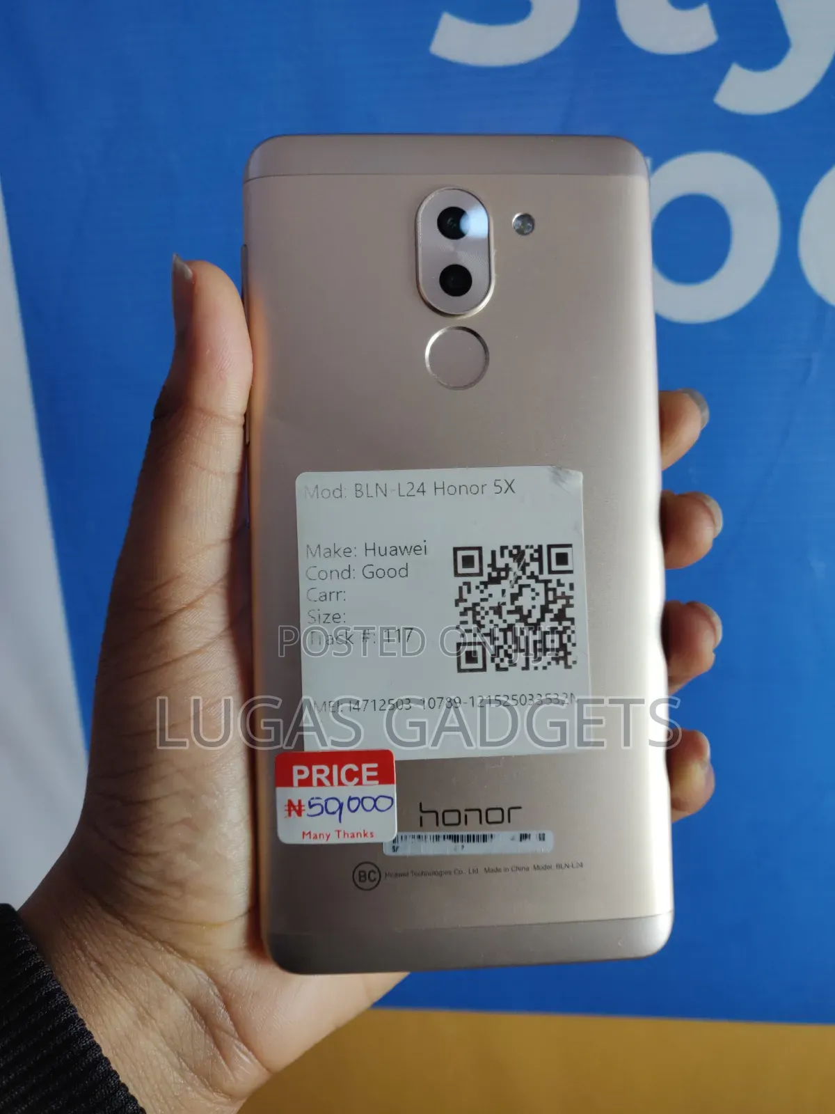 Huawei Honor 6X 32 GB Gold