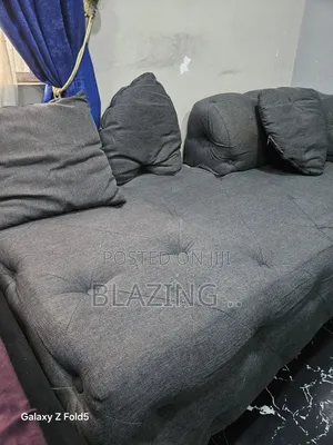 3 Seater Stylish Sofa - Grey