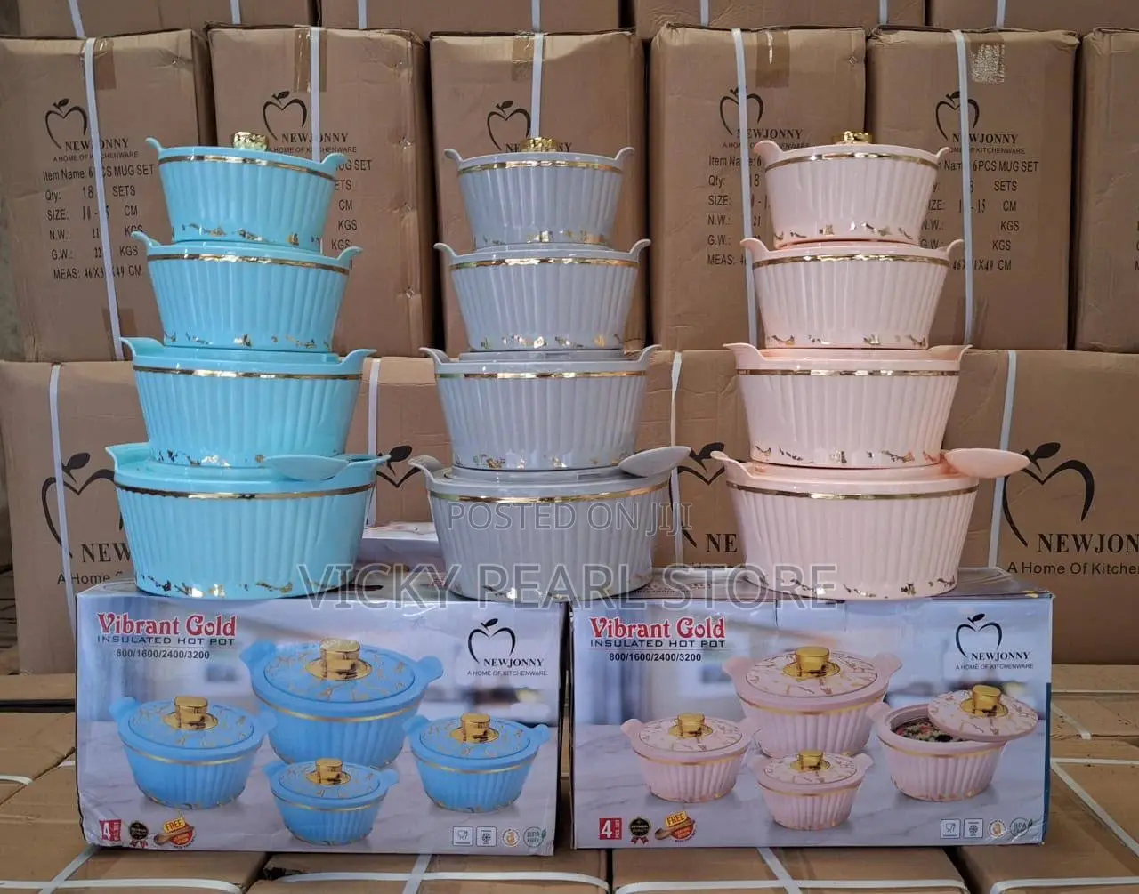 Vibrant Gold 4 Set Cooler