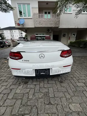 Mercedes-Benz C300 Base C300 AWD 4MATIC Cabriolet 2018 White