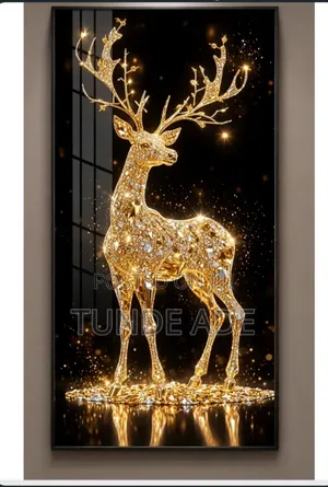 Luxury Crystal Wall Frame With Classic Diamond Stones