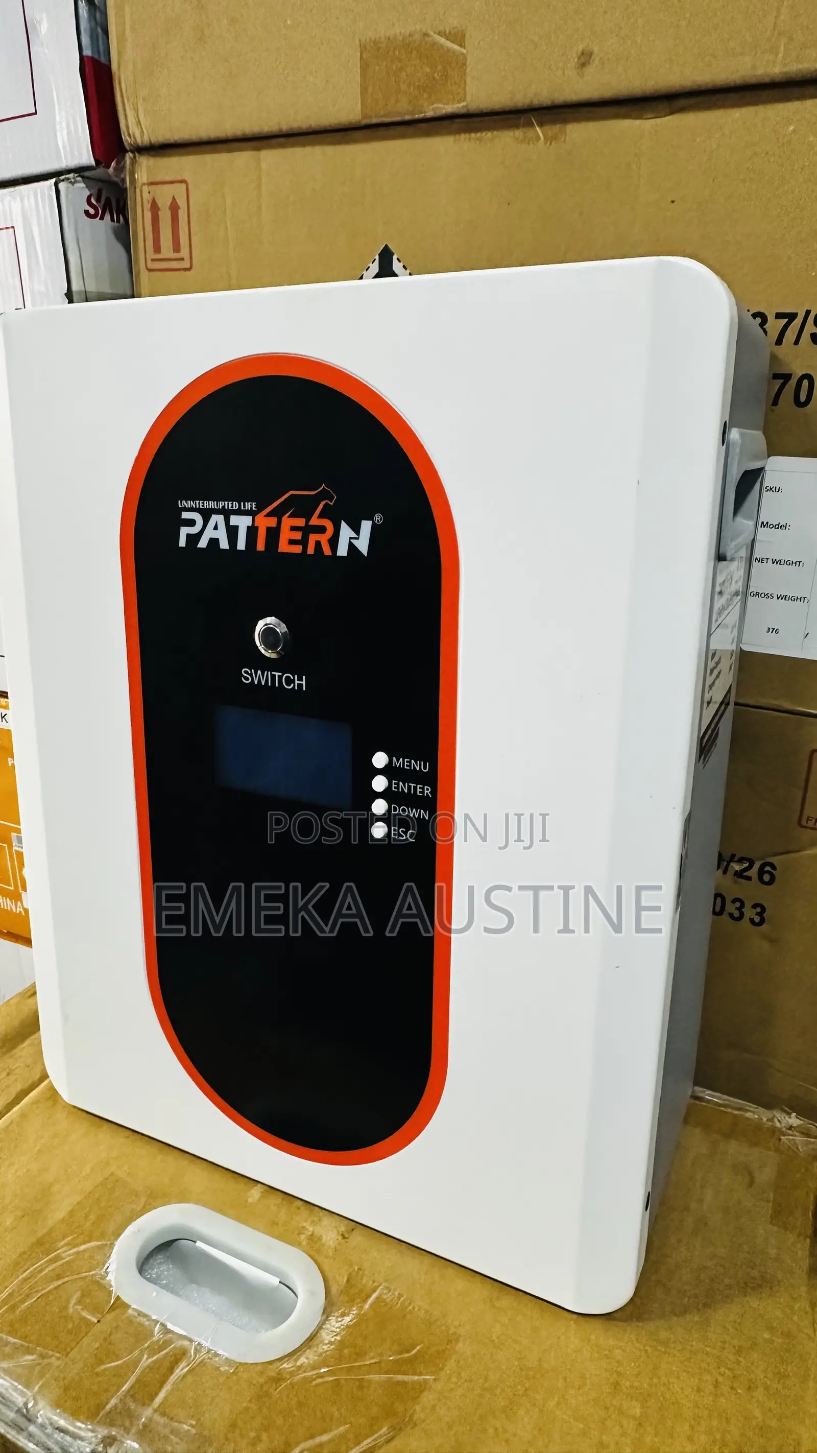 2.5kwh 24v Pattern Lithium Battery.
