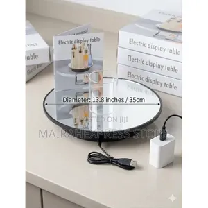 360° Rotating Display Mirror Turn Table (20cm) 2st7.