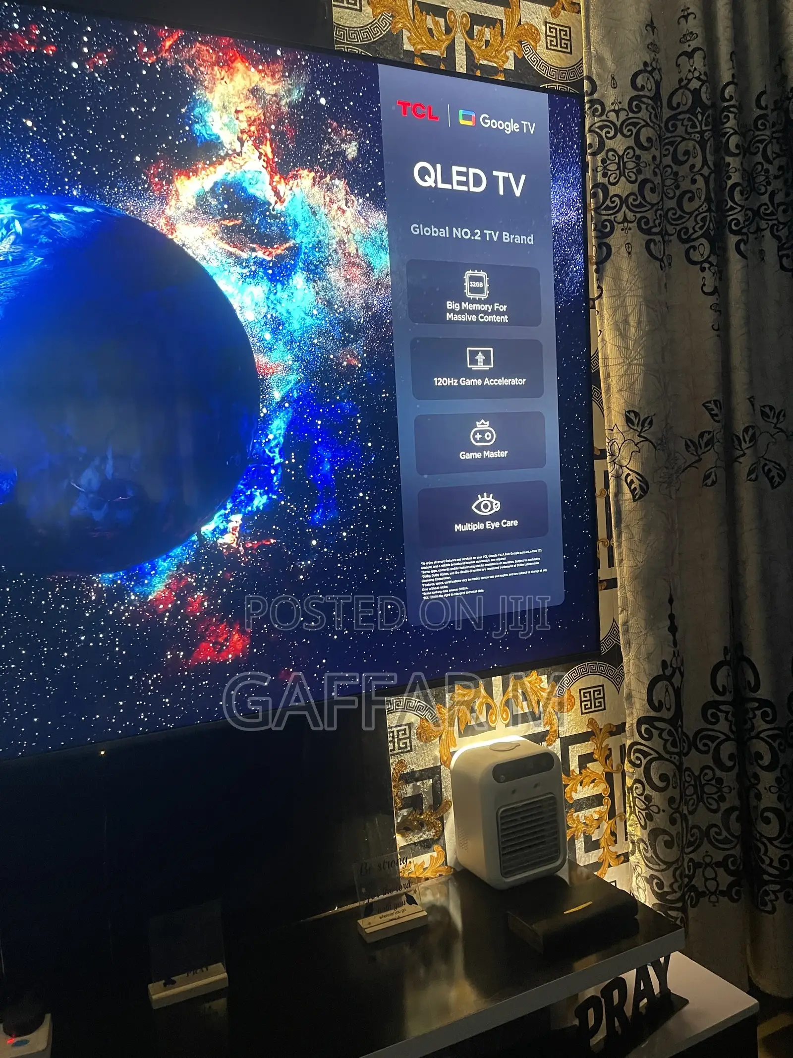 75" TCL Pro QLED Smart TV