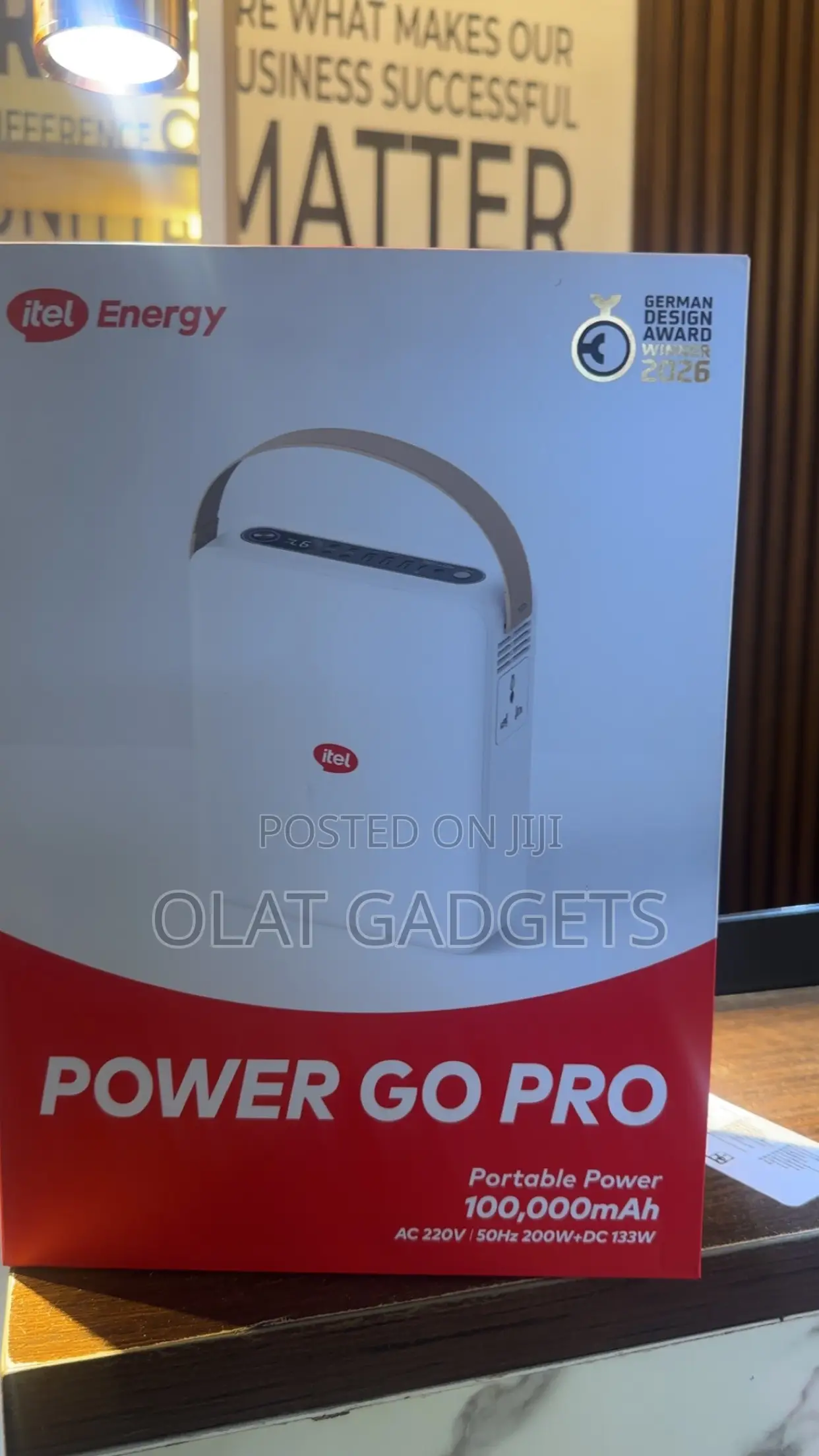 Itel Power Go Pro