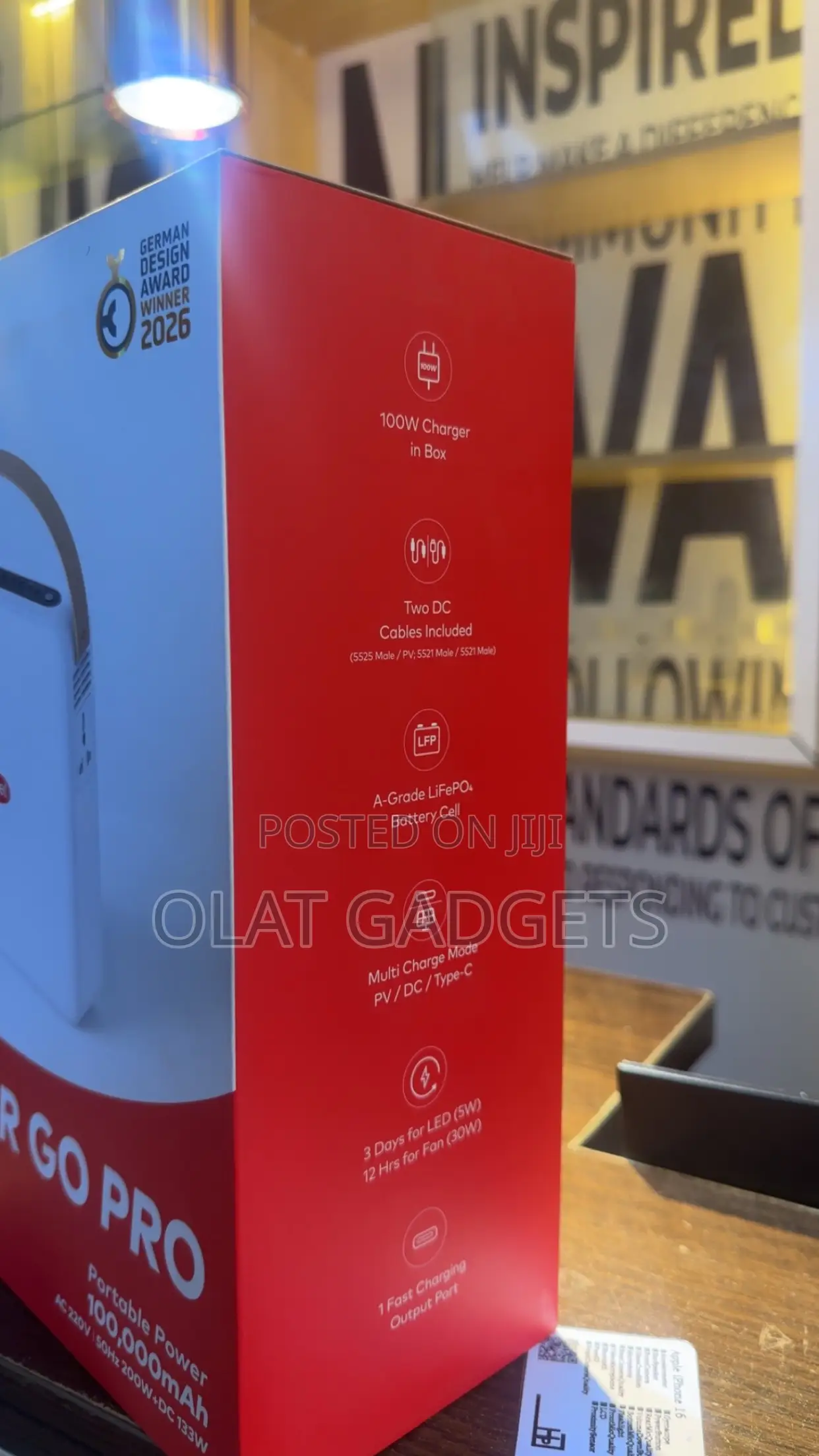 Itel Power Go Pro