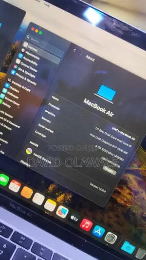 Laptop Apple MacBook Air 8GB Intel Core i5 SSD 256GB