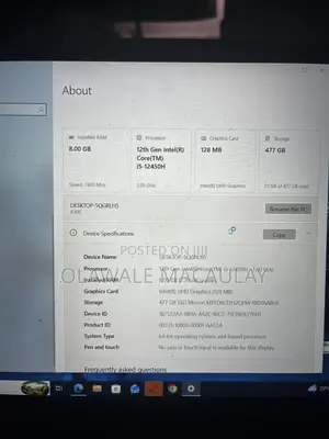 Laptop Lenovo ThinkPad Edge 15 8GB Intel Core i5 SSD 128GB