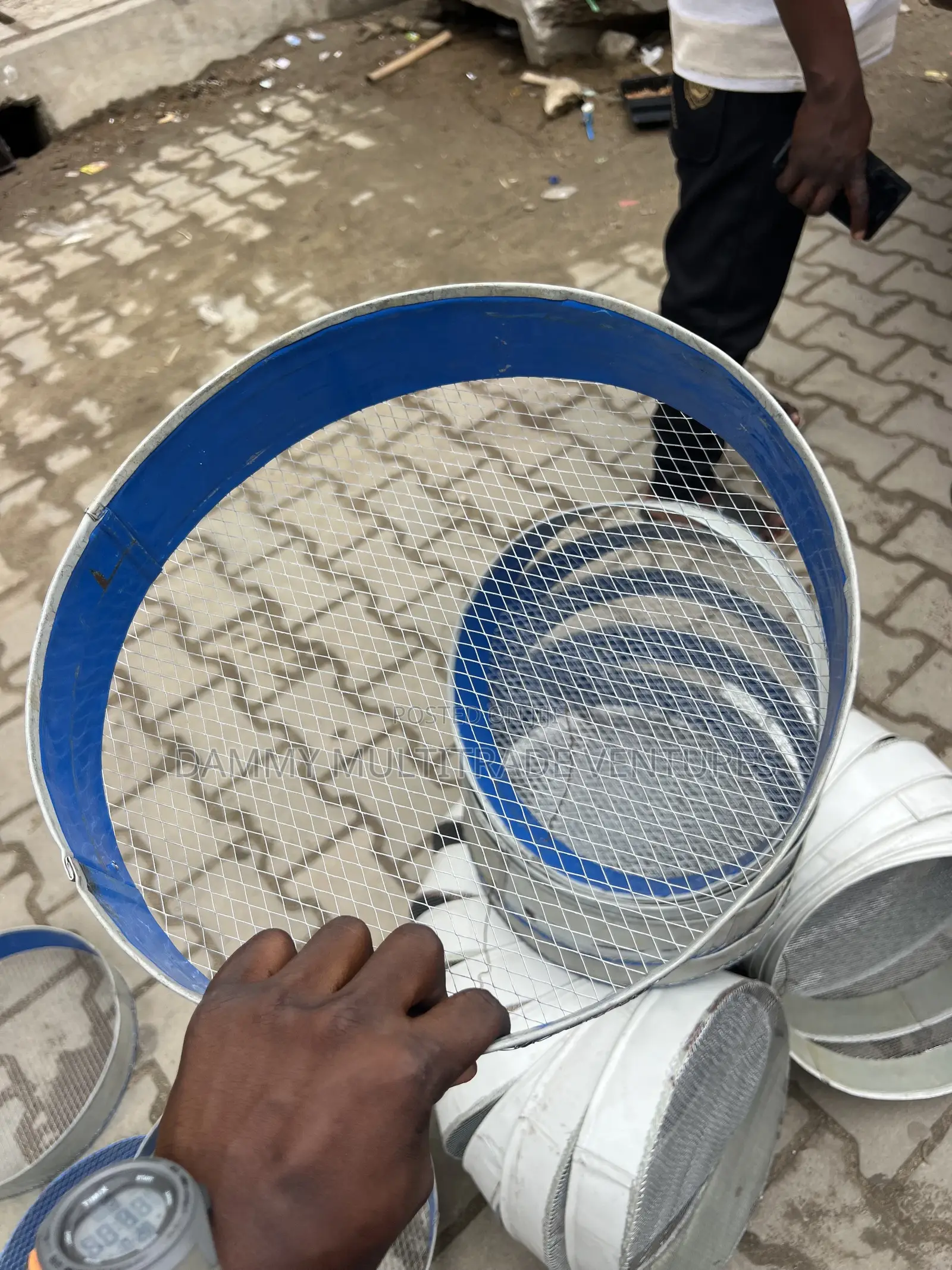 Wire Mesh Sieve (Also Known as a Sand Sieve