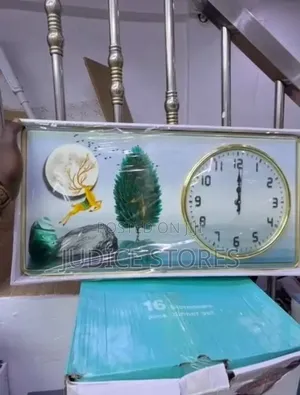 40 by 60 Cm Frame Wall Clock Make Your Choice