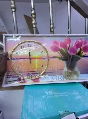 40 by 60 Cm Frame Wall Clock Make Your Choice