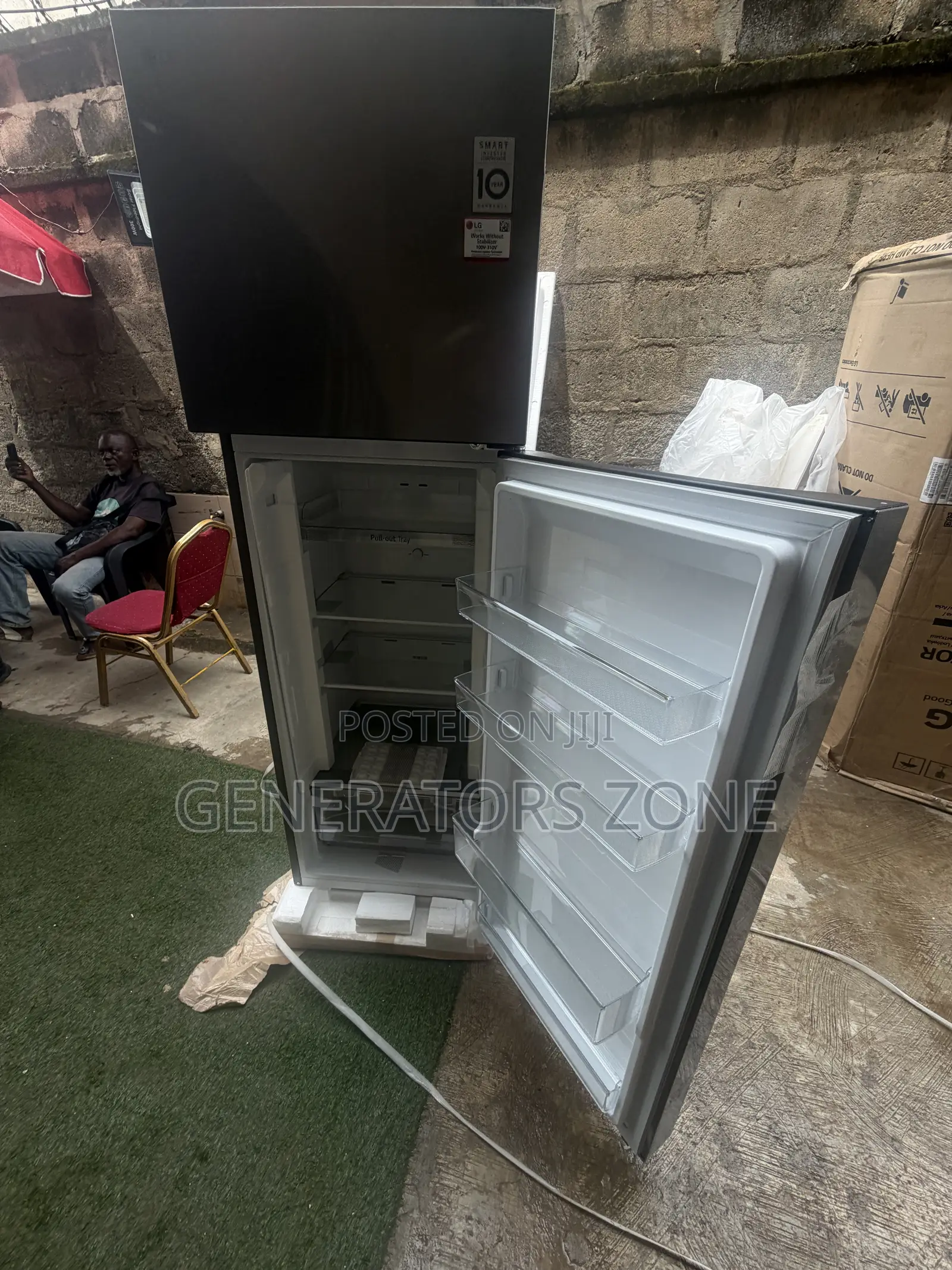 LG GL-B262PQKB 287L Large Capacity Refrigerator