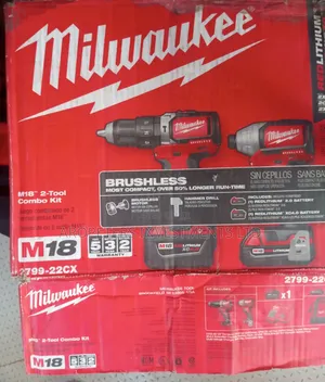 Milwaukee M18 Cordless Kit (Impact Drill + Impact Driver)
