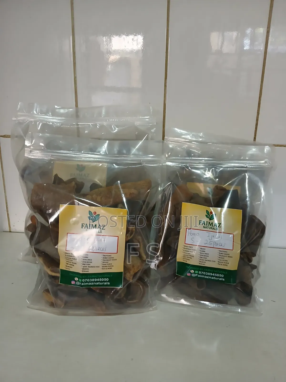 50pcs Dried Ponmo Ijebu