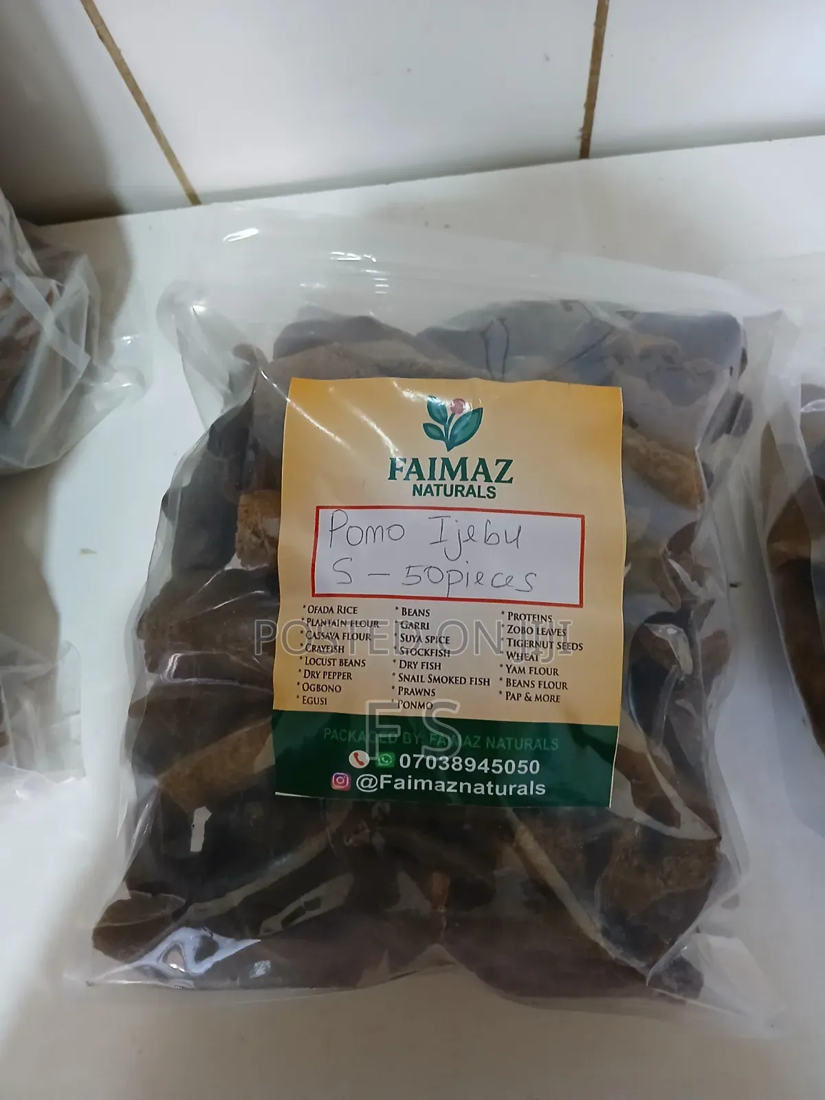 50pcs Dried Ponmo Ijebu