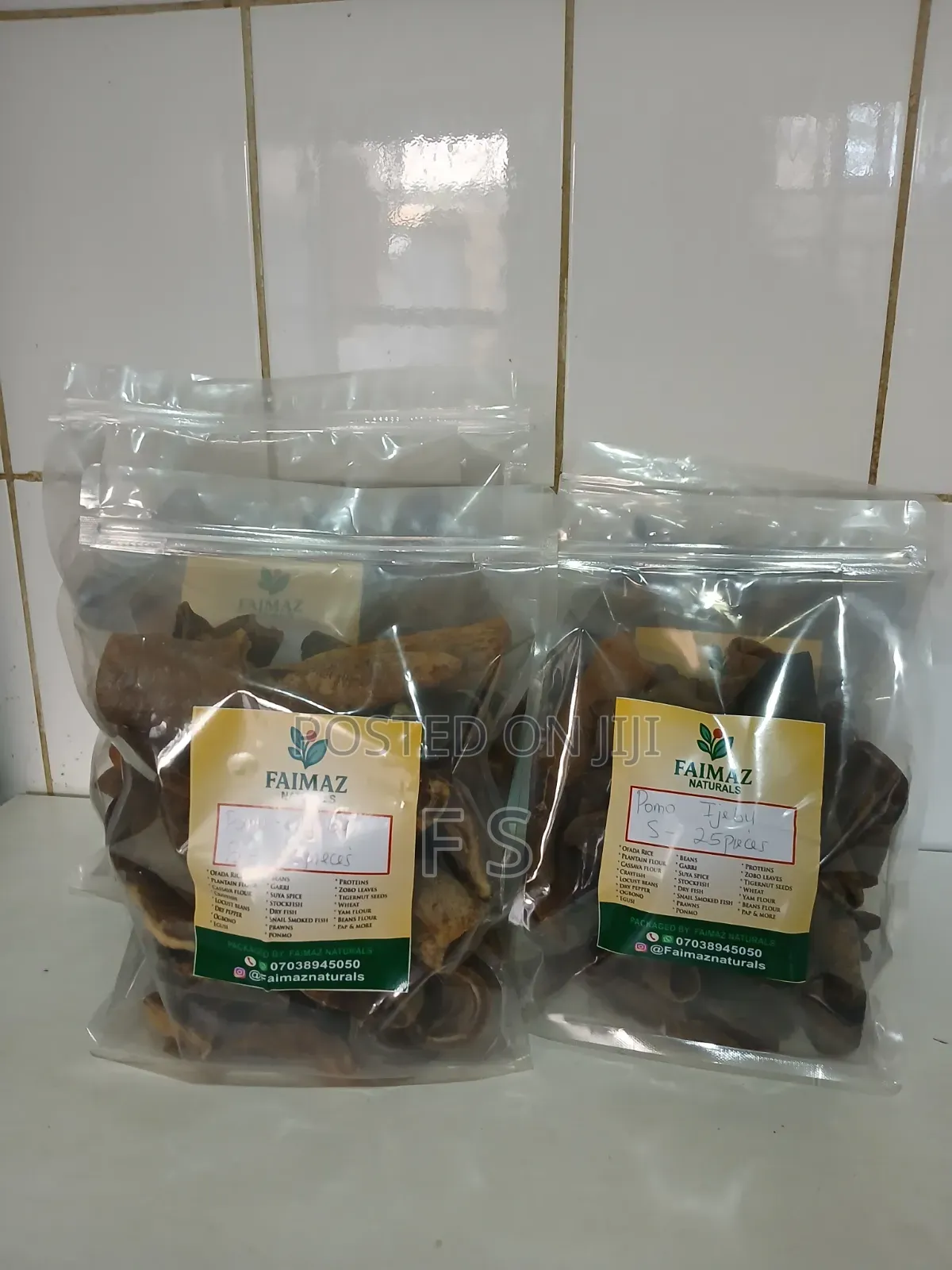 50pcs Dried Ponmo Ijebu