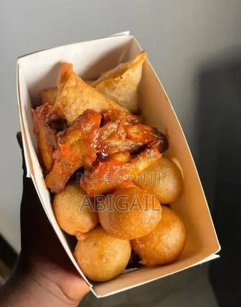 Meatpie and Small Chops