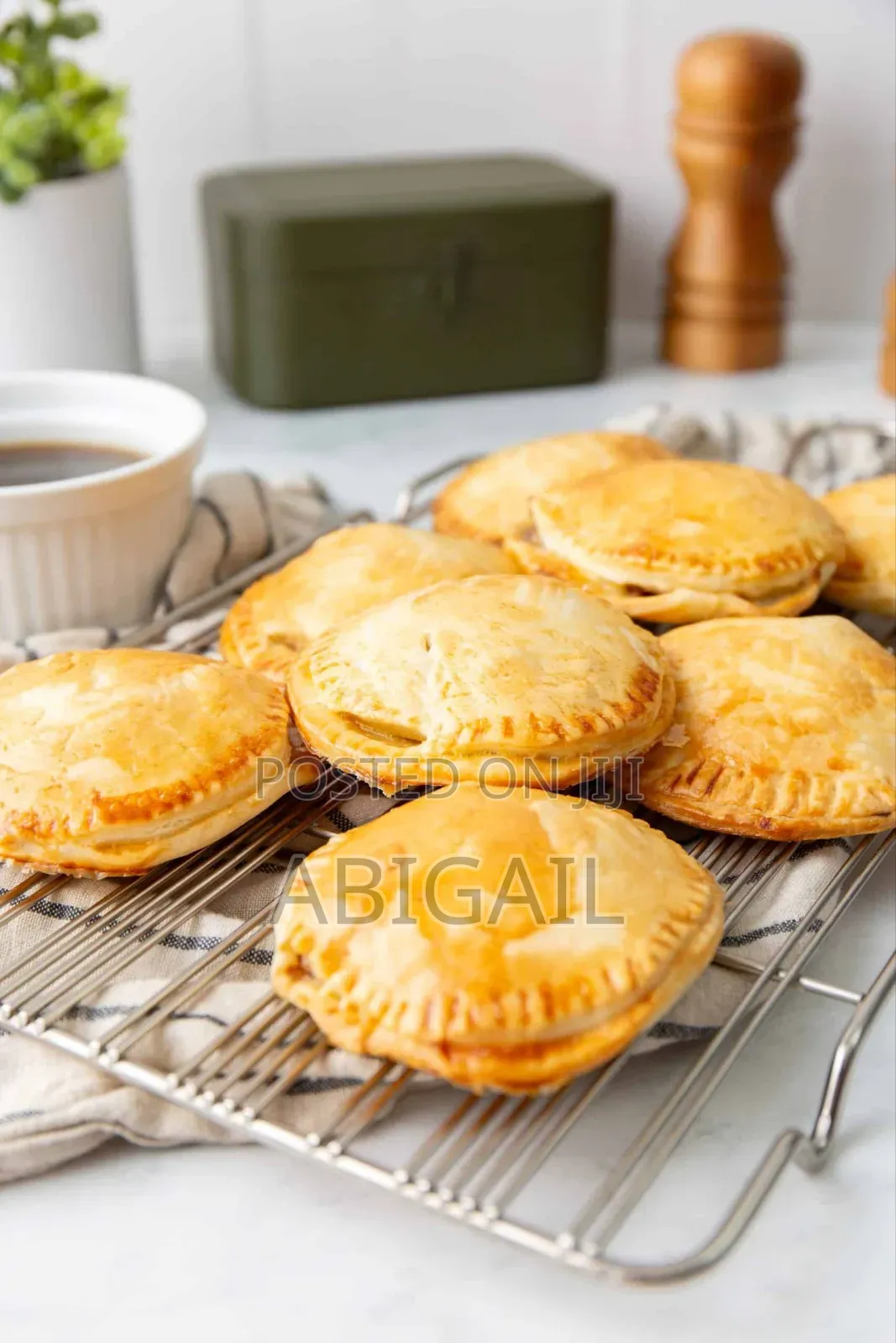 Meatpie and Small Chops
