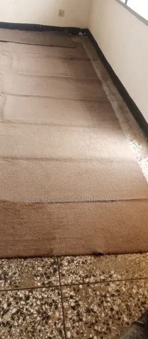 Large Brown Plush Area Rug