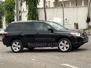 Toyota Highlander Sport 2008 Black