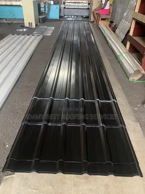 0.50mm Black Aluminum Roofing Sheet - Long Span - Emmybest Roofing