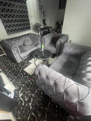 Set of Couches. 5 Seater Sofas With Center Table