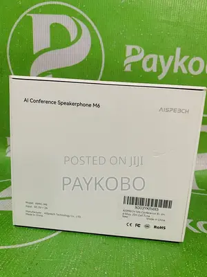 AISPEECH M6 AI Conference Speakerphone With 6-Mic Array