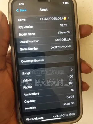 Mobile Phone 64 GB Black