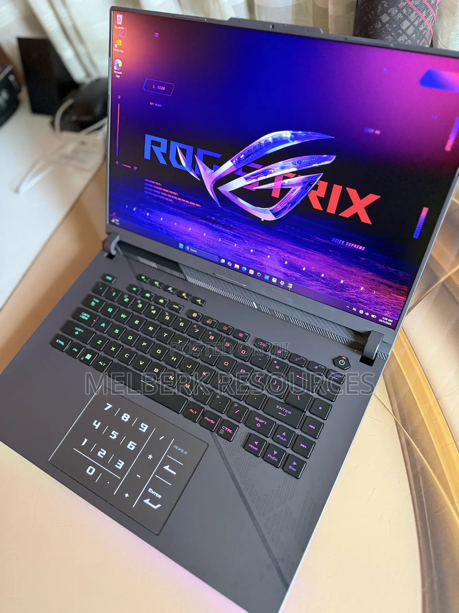 Laptop Asus ROG Strix SCAR 16 32GB Intel Core i9 SSD 1T