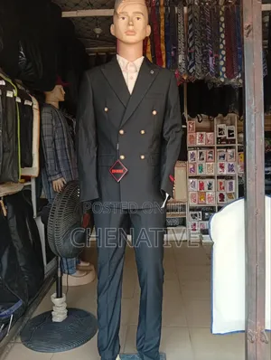 Mens Double Breasted Complete Suit