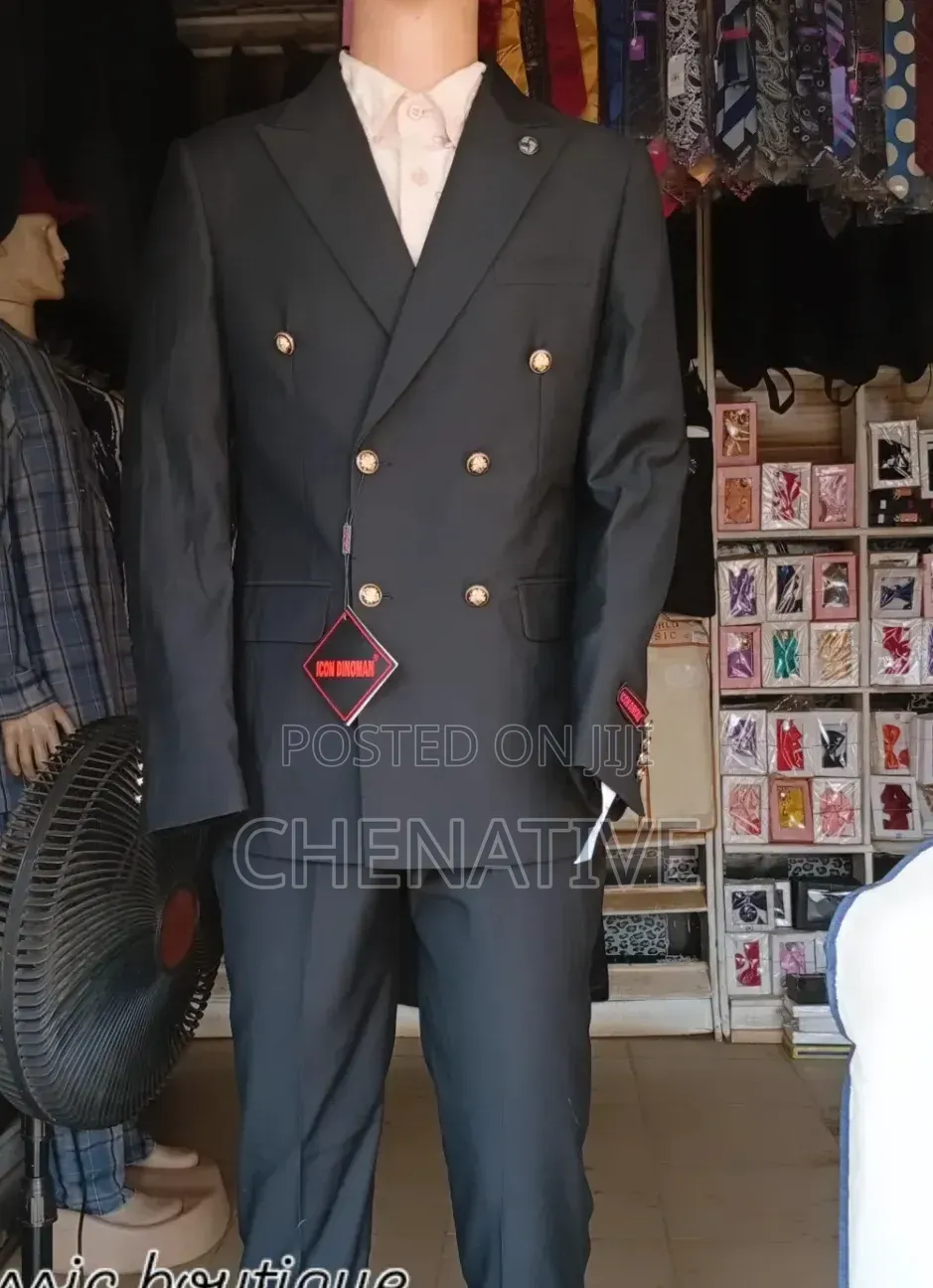 Mens Double Breasted Complete Suit