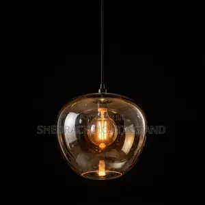 Single Smoked Ball Pendant - Modern & Classy!