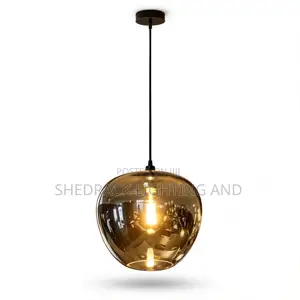 Single Smoked Ball Pendant - Modern & Classy!