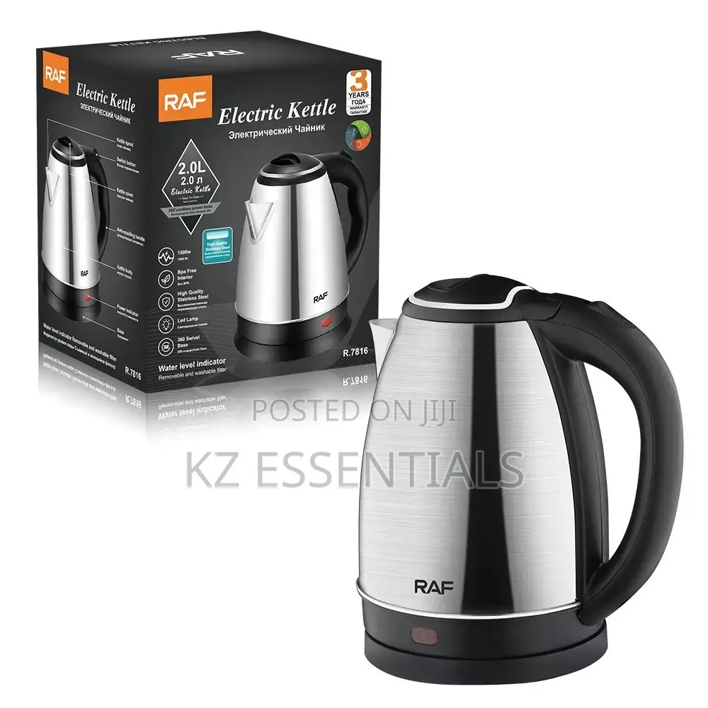 RAF 2L Stainless Steel Electric Kettle