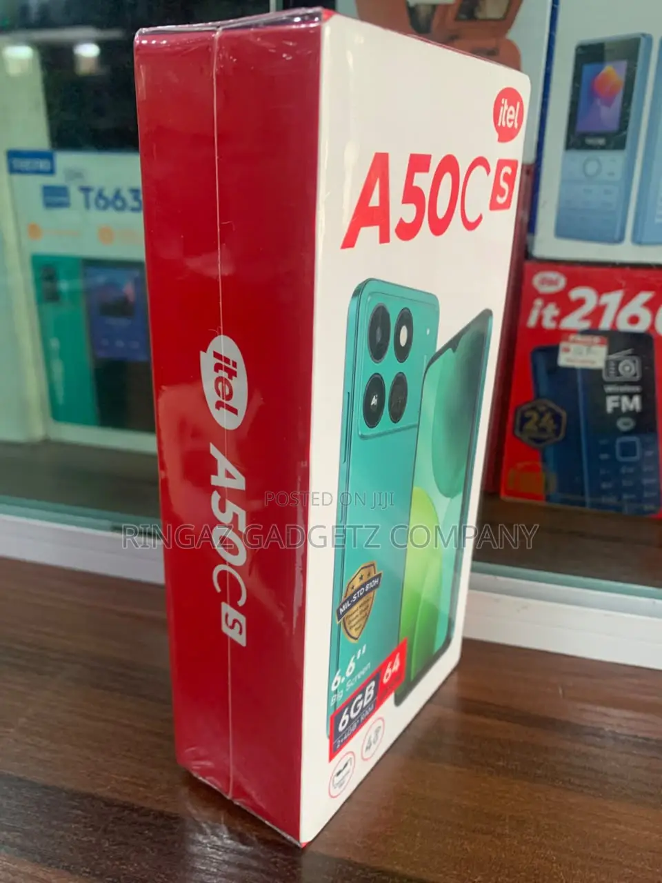 New Itel A50C 32 GB Black