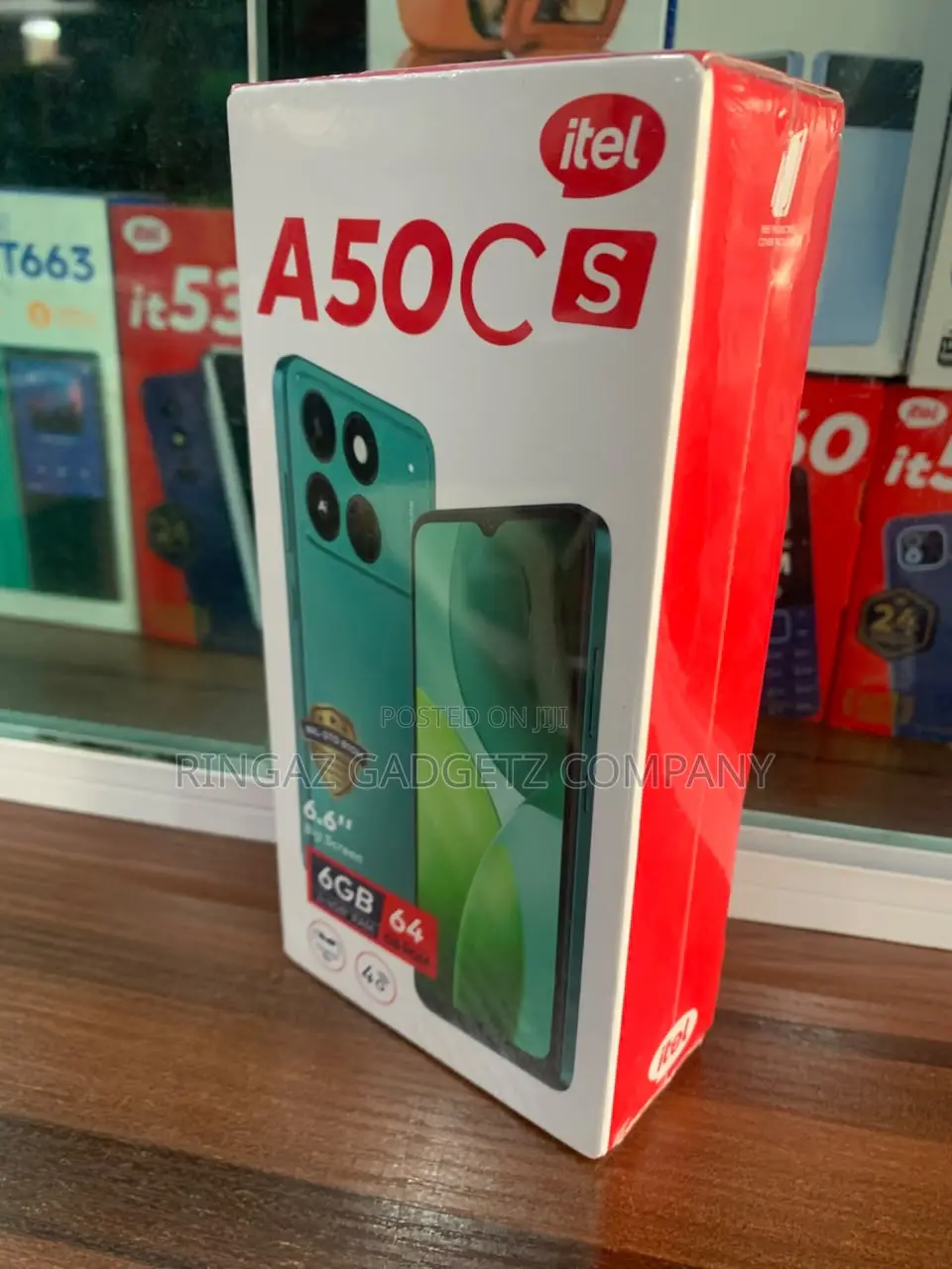 New Itel A50C 32 GB Black