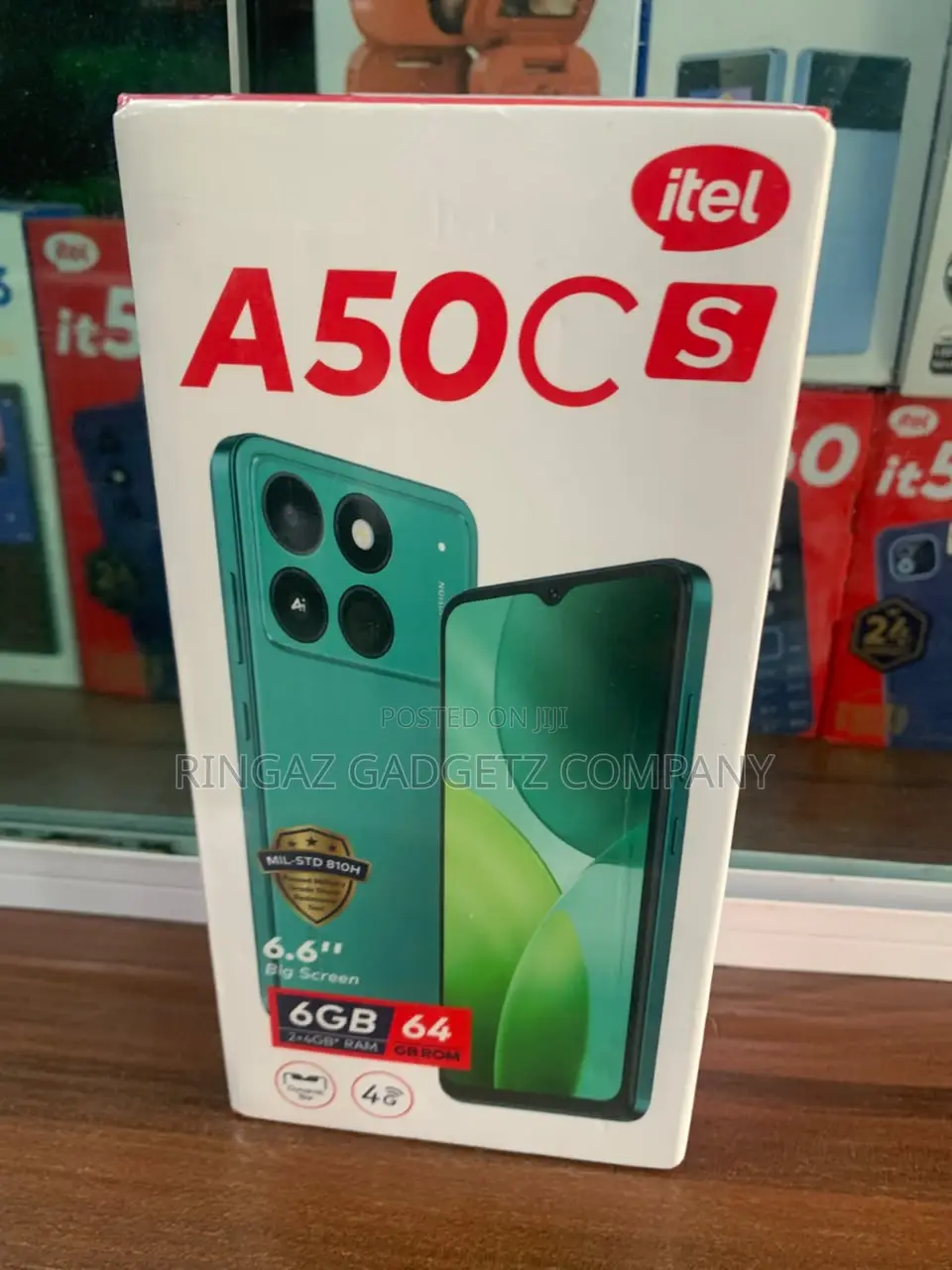 New Itel A50C 32 GB Black