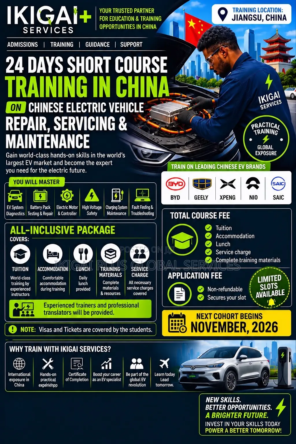 24 Day China EV Training Program