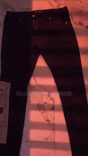 7 Original Okrika Jeans Bundle- LV,Burberry,&cargo Style-Sharp-Clean