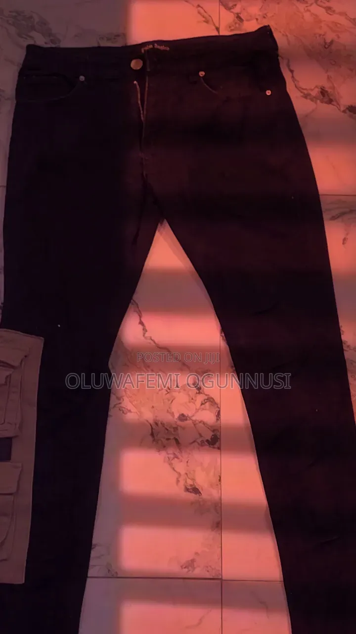 7 Original Okrika Jeans Bundle- LV,Burberry,&cargo Style-Sharp-Clean