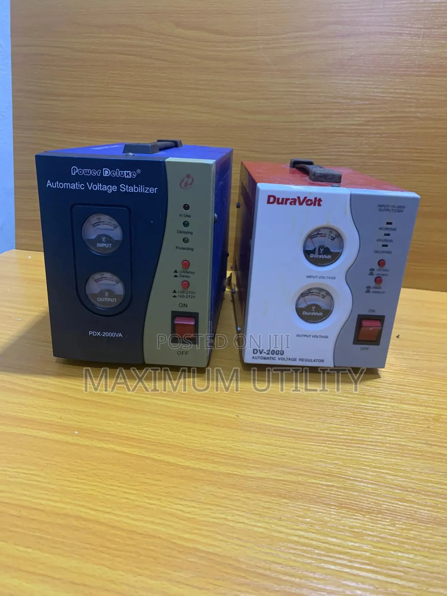 Belgium Stabilisers Different Sizes1000, 1500 N 2000 Watts Diff Prices