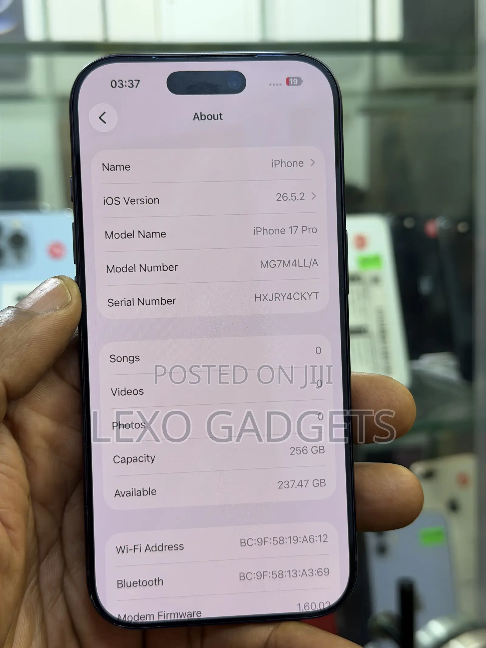 Apple iPhone 17 Pro 256 GB Blue