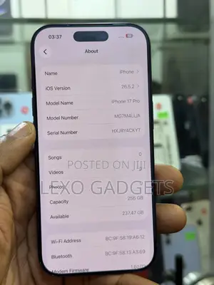 Apple iPhone 17 Pro 256 GB Blue