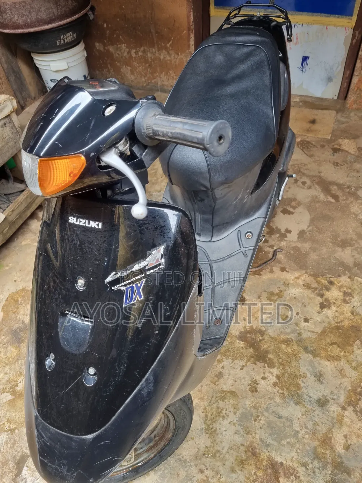 Suzuki Lets 2017 Black
