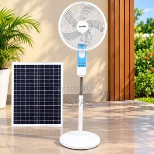 Solar/Rechargeable Fan With Panel
